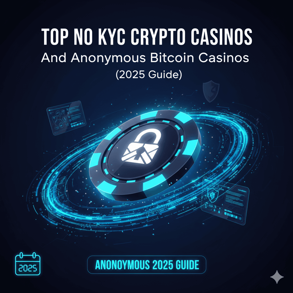 Top No KYC Crypto Casinos And Anonymous Bitcoin Casinos (2025 Guide)